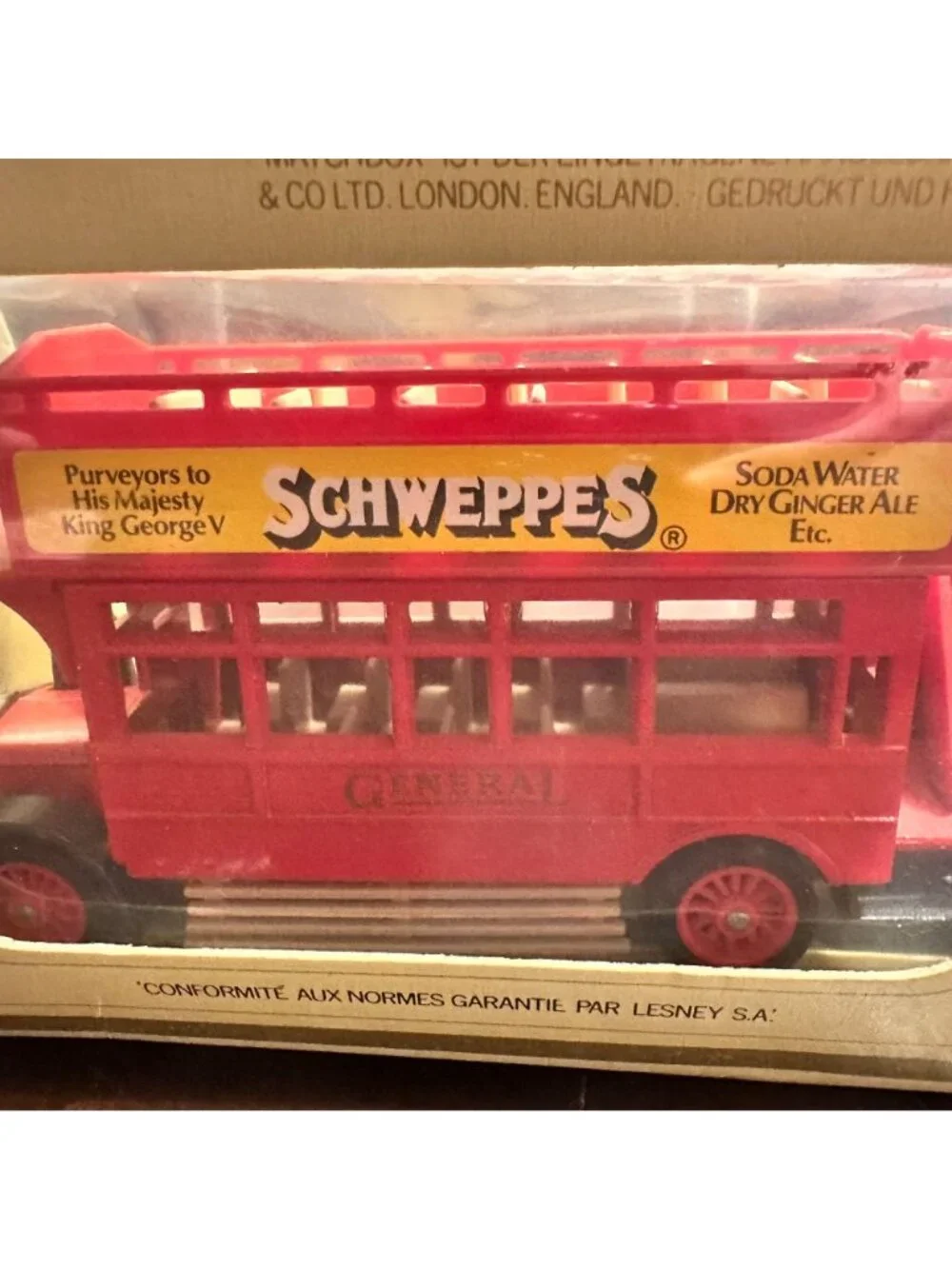 Matchbox Models of Yesteryear Londoner Bus Die Cast Model